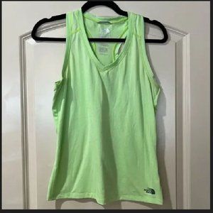 THE NORTH FACE Athletic Racerback Tank Top Neon Yellow Women’s Size Medium